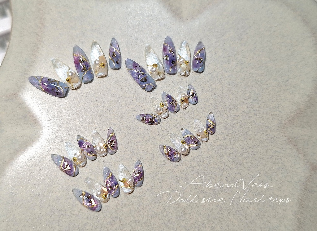 【L】マーブルブルー