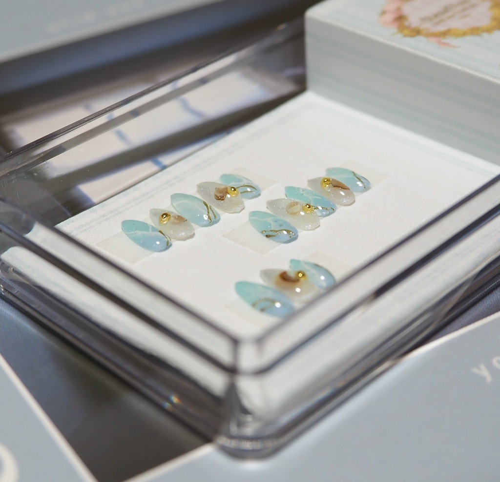 【М】ブルーグリーンマーブル