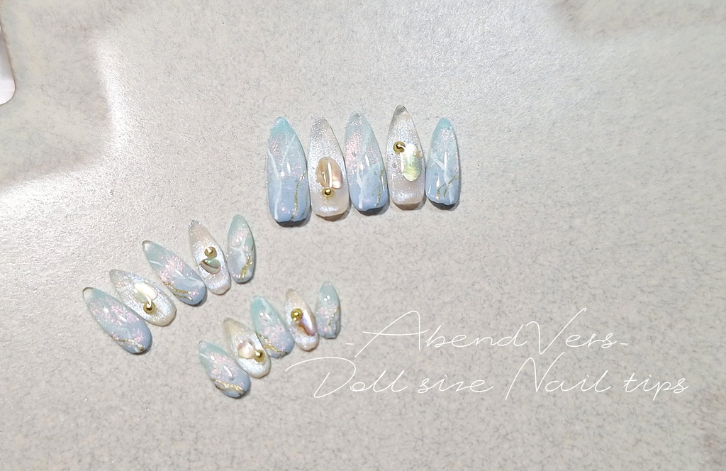 【М】ブルーグリーンマーブル