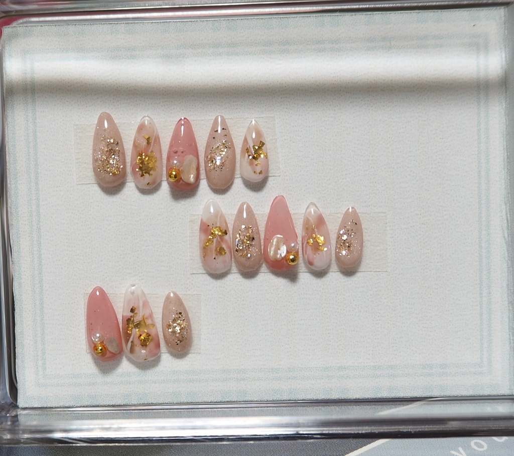 【М】ピンクマーブル