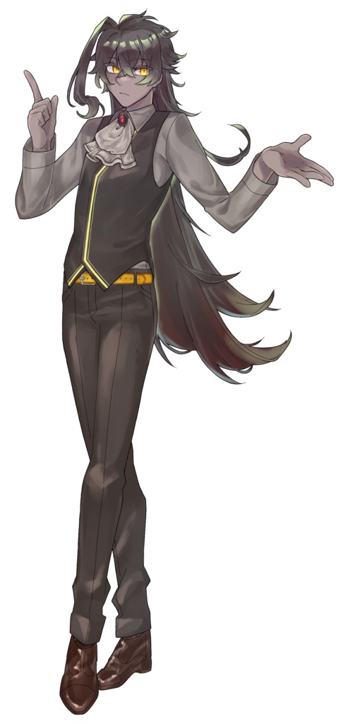 褐色のAPP18の立ち絵3