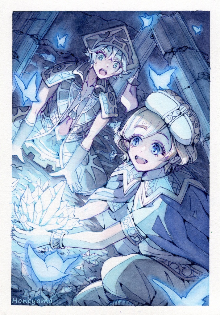 複製原画夜「みつけた！」（ミニストーリー付き）