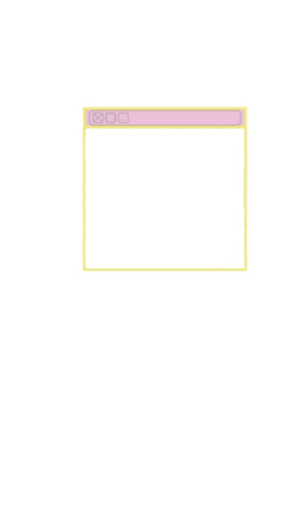 プロフィール素材(デスクトップ風yellow&blue)