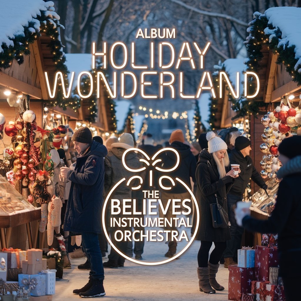 【商用利用可】Christmas Instrumental Album【DL版】/クリスマス BGM集 / ボリュームたっぷりの26曲収録 /Holiday Wonderland / The Believes Instrumental Orchestra(AI)