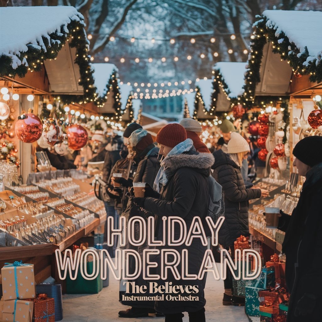 【商用利用可】Christmas Instrumental Album【DL版】/クリスマス BGM集 / ボリュームたっぷりの26曲収録 /Holiday Wonderland / The Believes Instrumental Orchestra(AI)