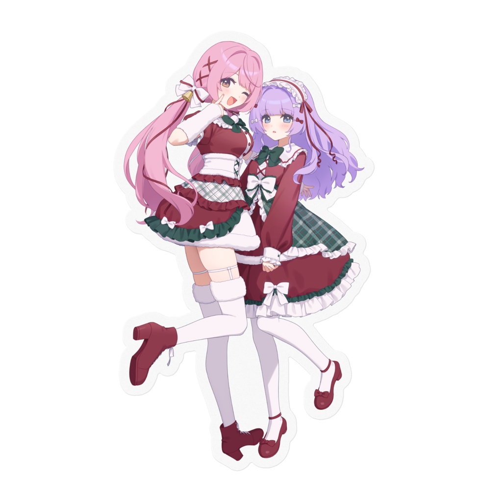 等身クリアステッカー/10cm＜2024クリスマス＞