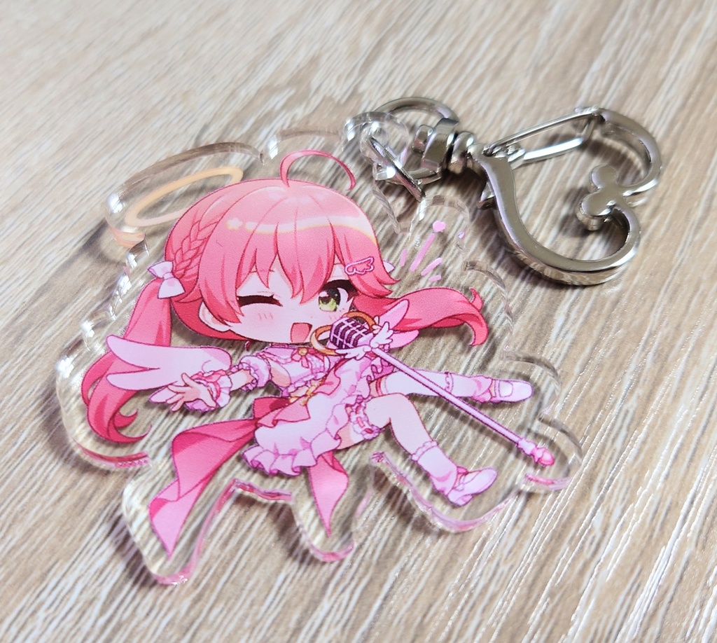 ん*め様 Pixelribbon ぴくりぼ 真白美央 アクリルキーホルダー pixelribbon ピクリボ 真白美央 ブロマイド - メルカリ