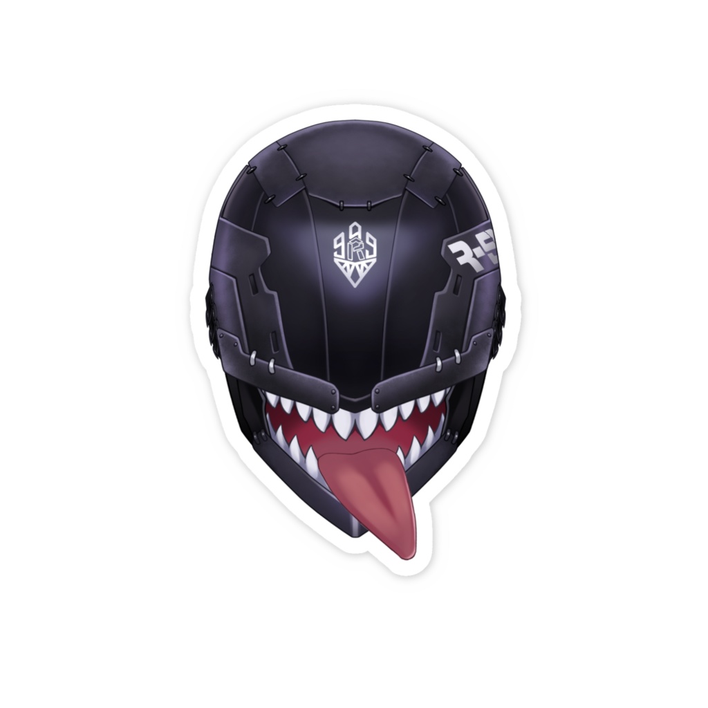 スマホステッカー【ルースリー ギザッ歯ver.】