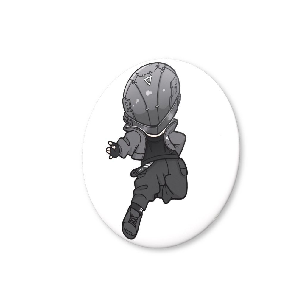 缶バッジ【ブラック】