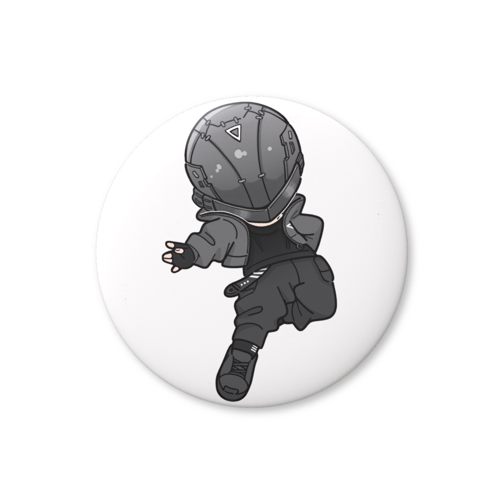 缶バッジ【ブラック】