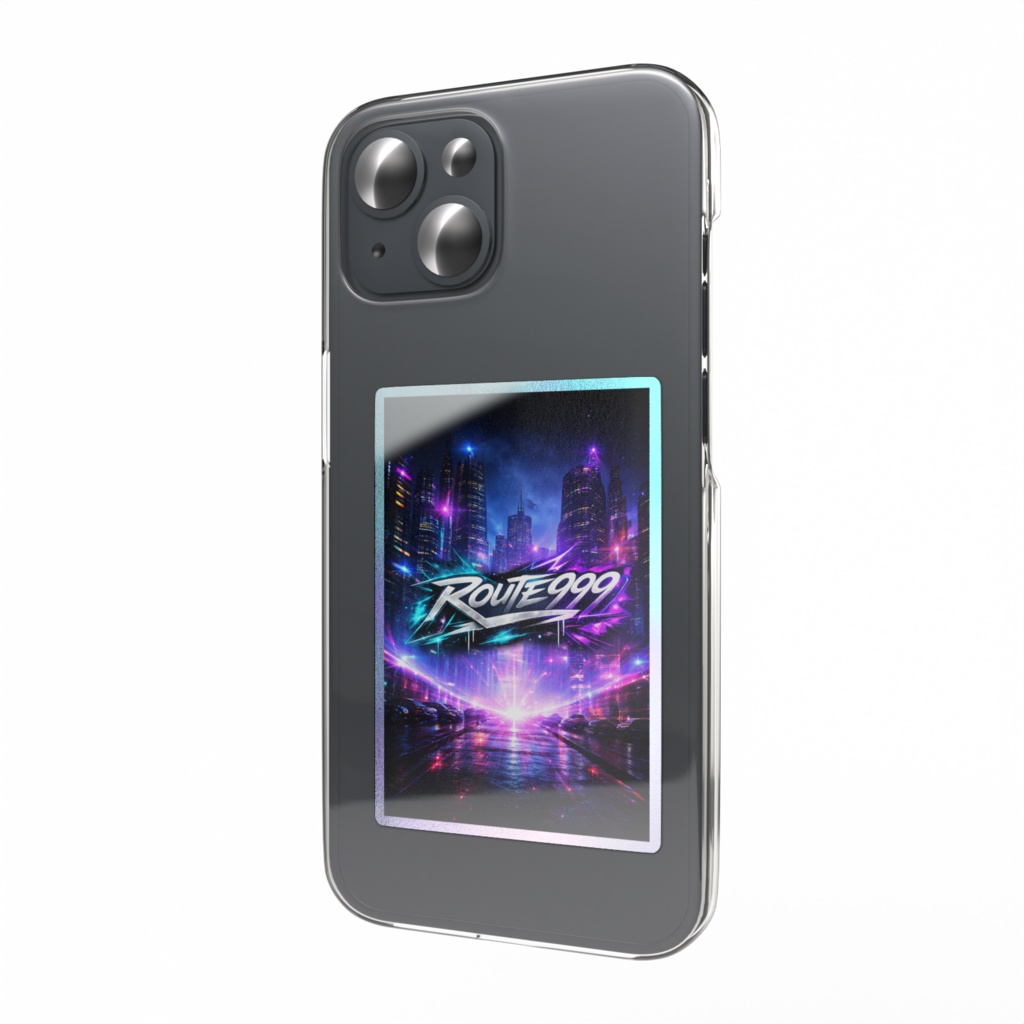 オーロラスマホステッカー