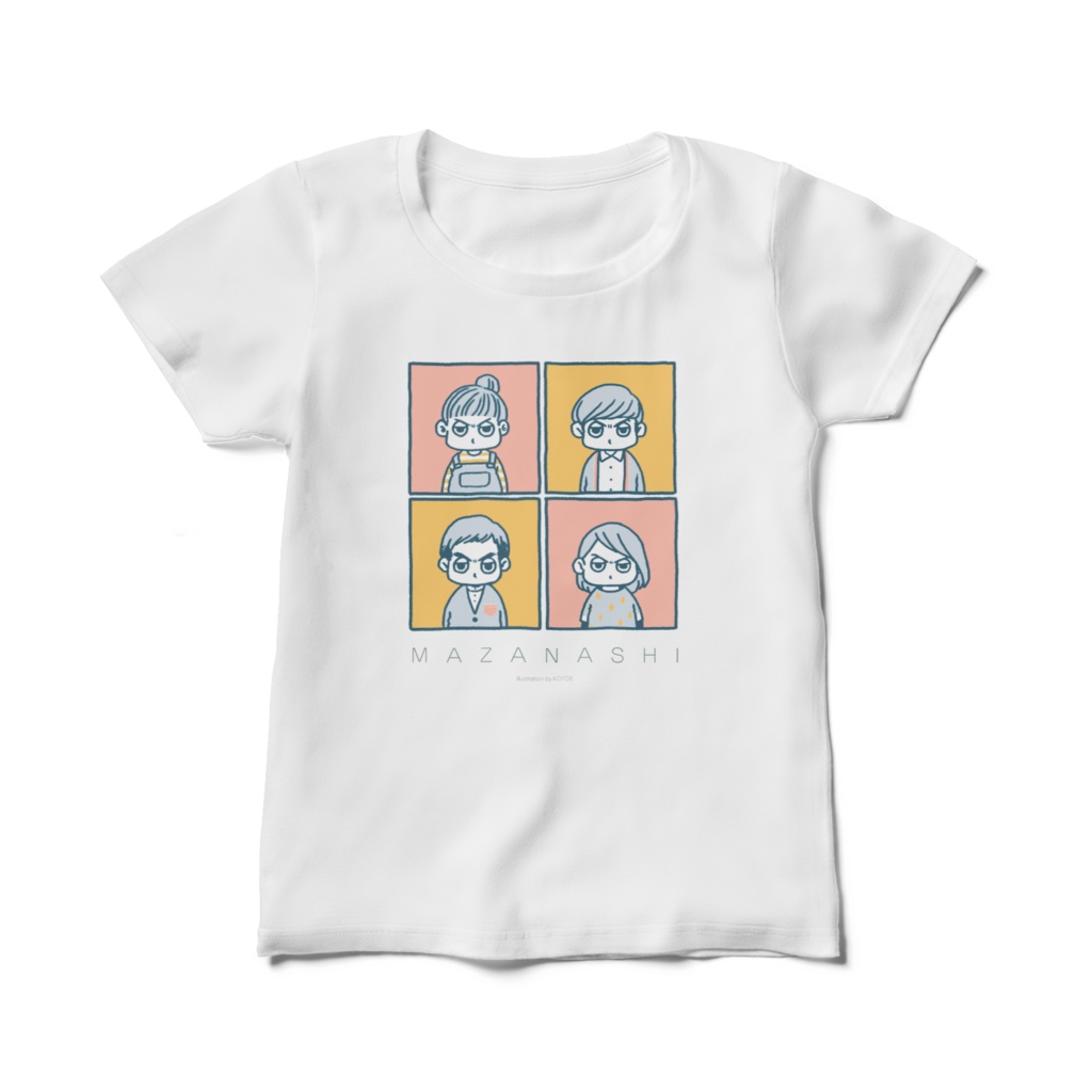 MAZANASHI レディースTシャツ