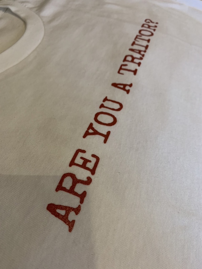 バンドロゴ入りTシャツ(白・黒)