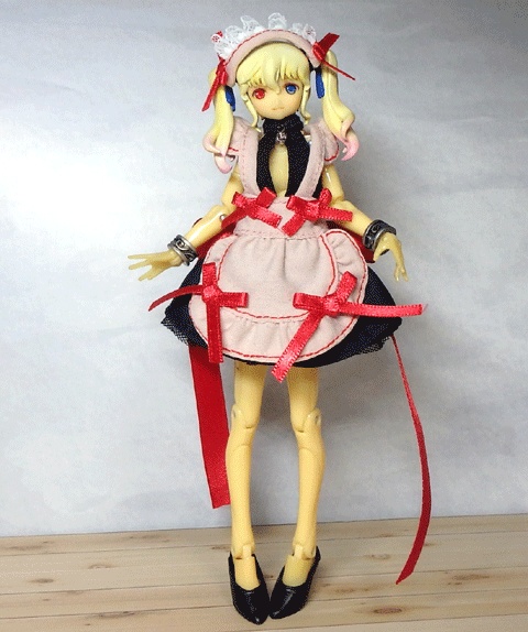 メガミデバイス メイド服(ピンクエプロン)