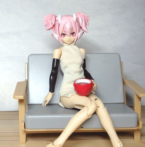 メガミデバイス ホルターネックワンピ(オフホワイト)