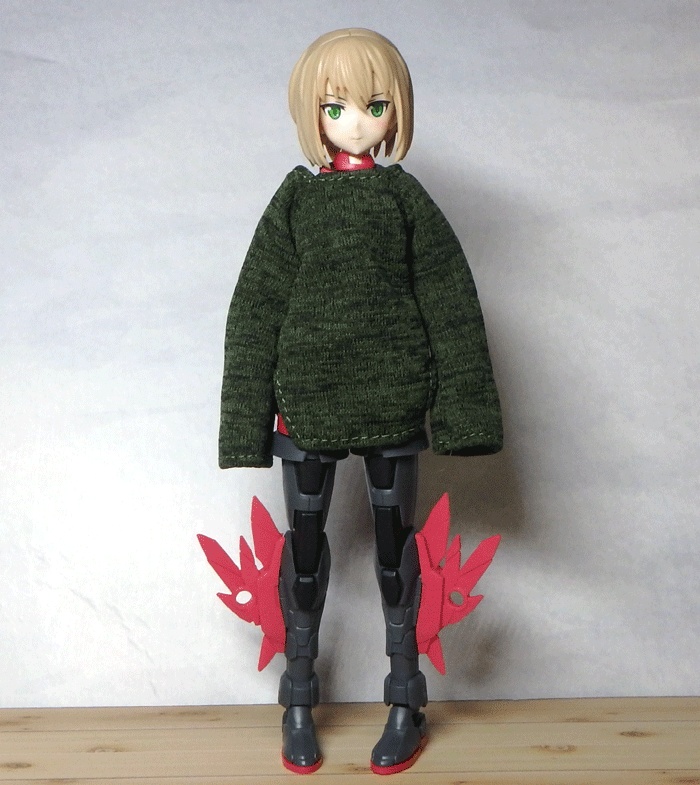 メガミデバイス フレームアームズガール リラックスウェア(緑)