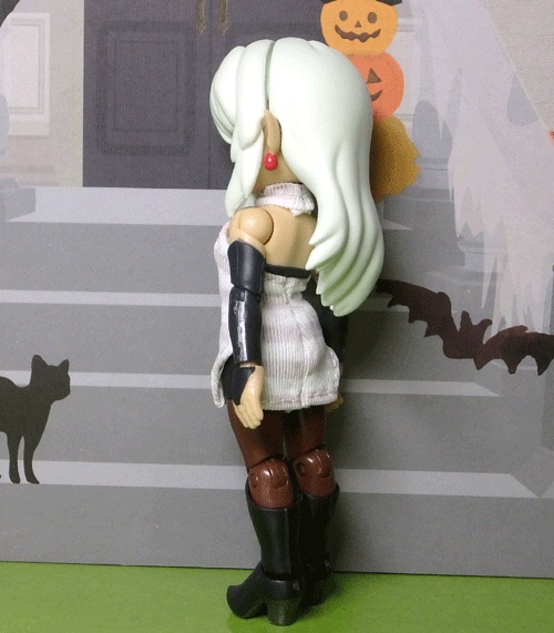 ガシャポンクエスト用 ホルターネックのワンピース