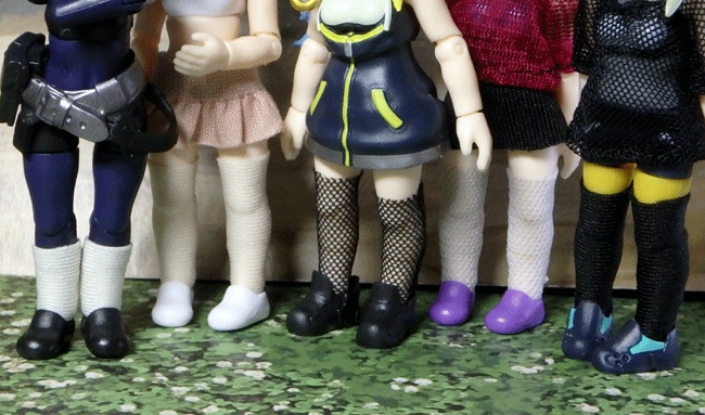 ガシャポンクエスト用　くつした