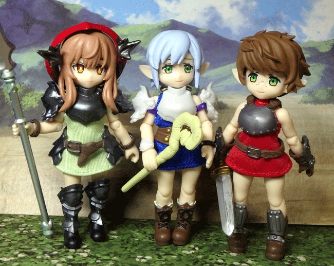 ガシャポンクエスト用 ミニ丈ワンピース