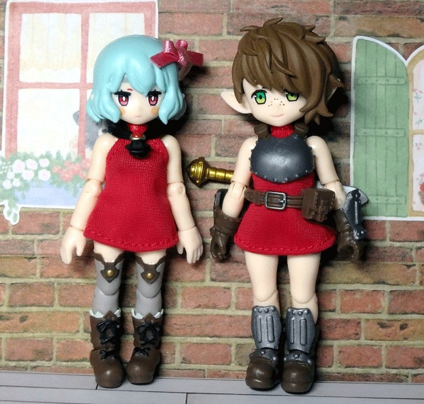 ガシャポンクエスト用 ミニ丈ワンピース