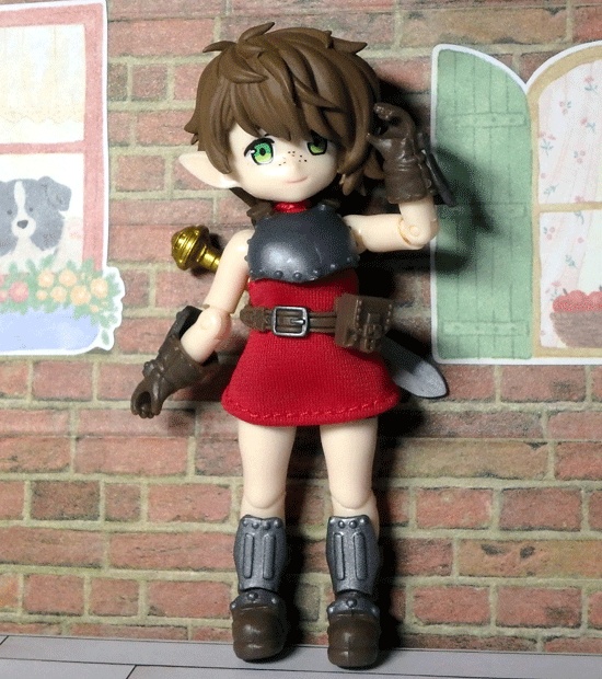 ガシャポンクエスト用 ミニ丈ワンピース