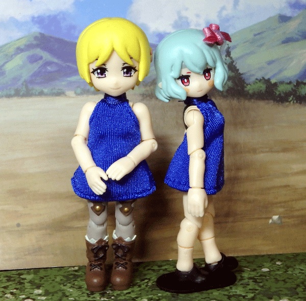 ガシャポンクエスト用 ミニ丈ワンピース