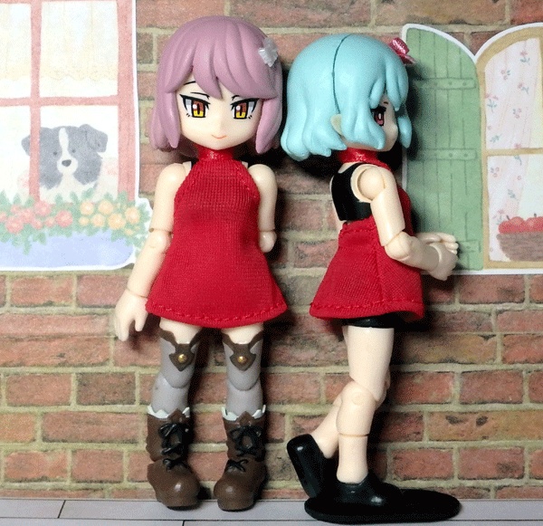 ガシャポンクエスト用 ミニ丈ワンピース