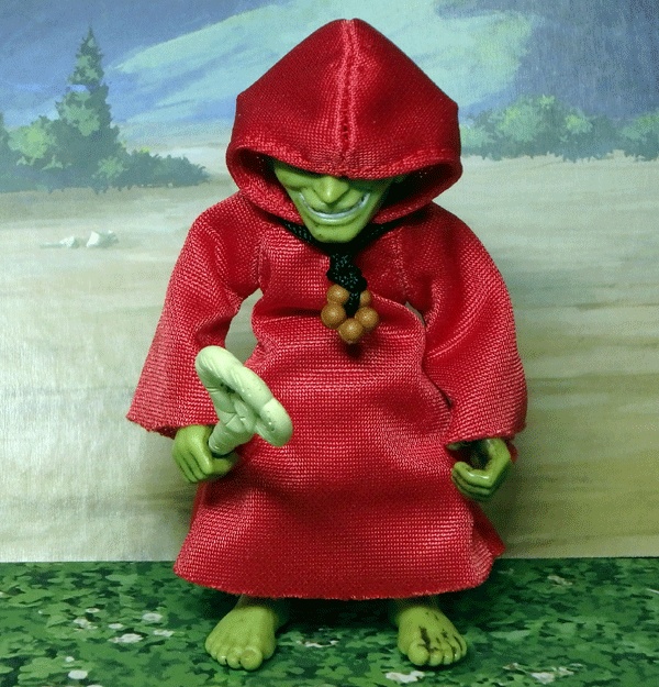 ドリカプのゴブリン(細)用 フード付きローブ