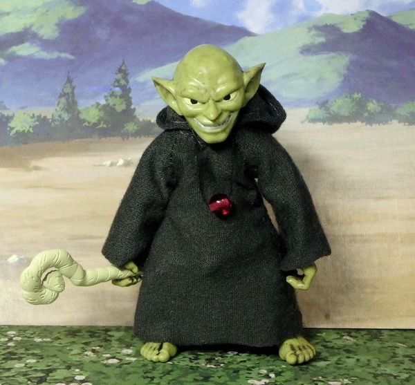 ドリカプのゴブリン(細)用 フード付きローブ