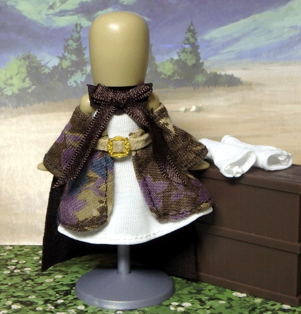 ガシャポンクエスト用 冬のお出かけ村娘