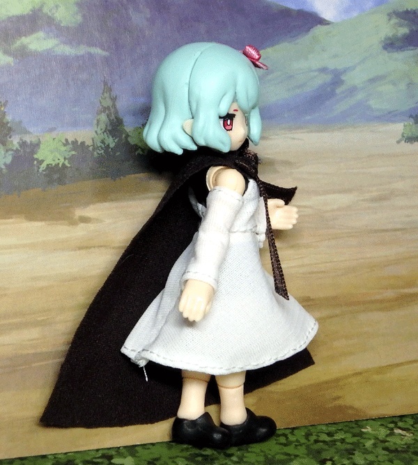 ガシャポンクエスト用 冬のお出かけ村娘