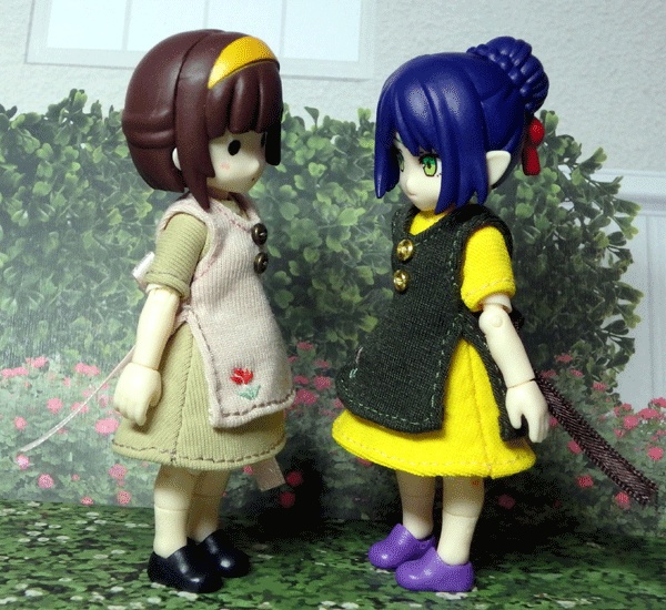 ガシャポンクエスト用 ワンピース&エプロンセット