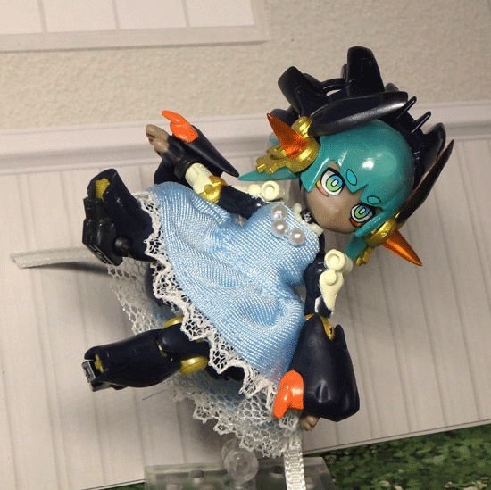 リントラ・マリオン用 ノースリーブのミニドレス ガシャポンクエストにも着用可