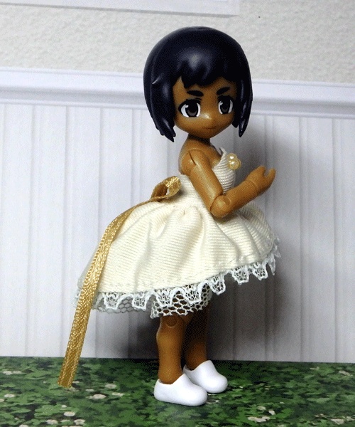 リントラ・マリオン用 ノースリーブのミニドレス ガシャポンクエストにも着用可