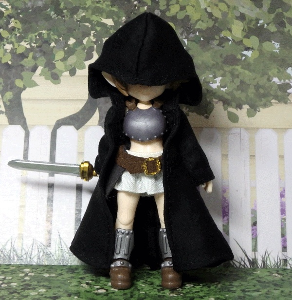 ガシャポンクエスト用 目隠れローブ