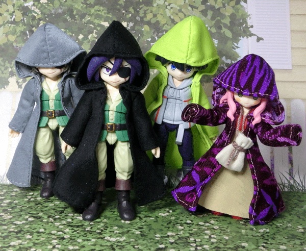 ガシャポンクエスト用　目隠れローブ