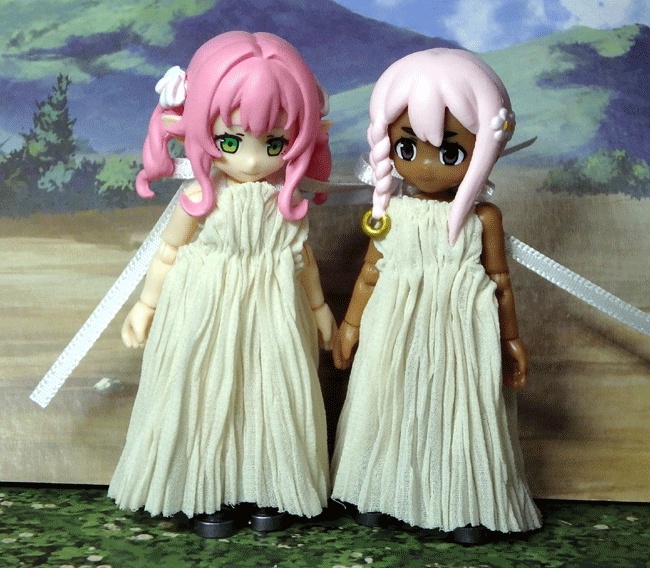 ガシャポンクエスト用　しわしわのワンピース