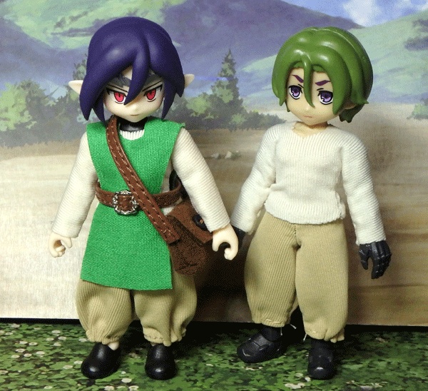 ガシャポンクエスト用 村人の服2(リンクトラベラーズにも)
