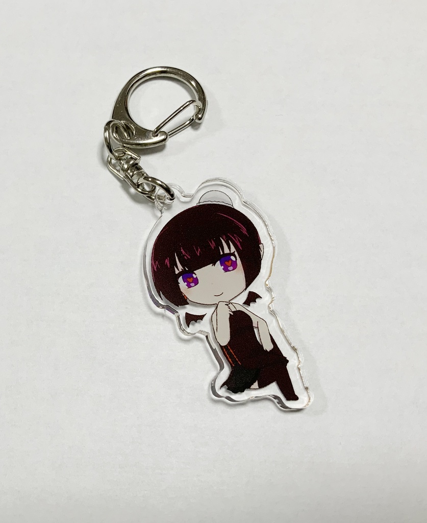 ハートちゃんアクリルキーホルダー