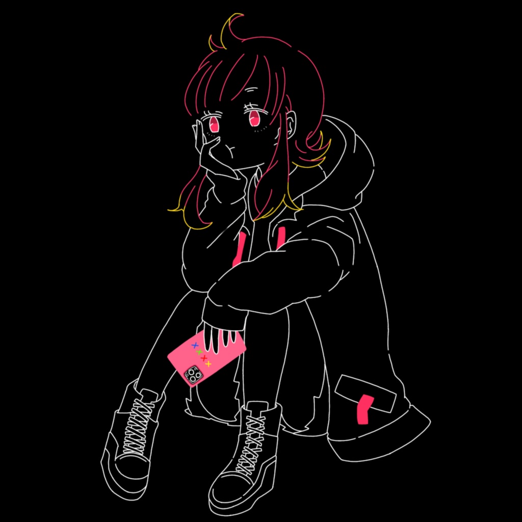 セナ【ブラックTシャツ】