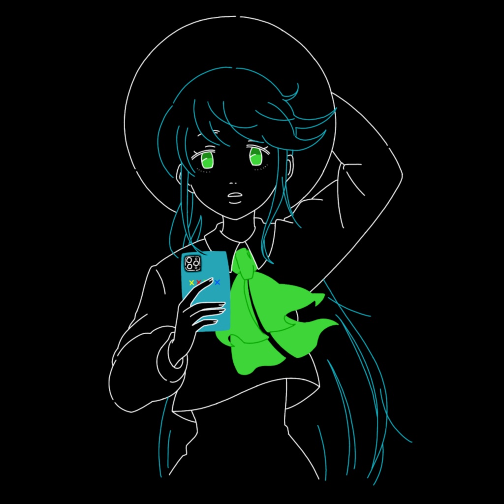 ニア【ブラックTシャツ】