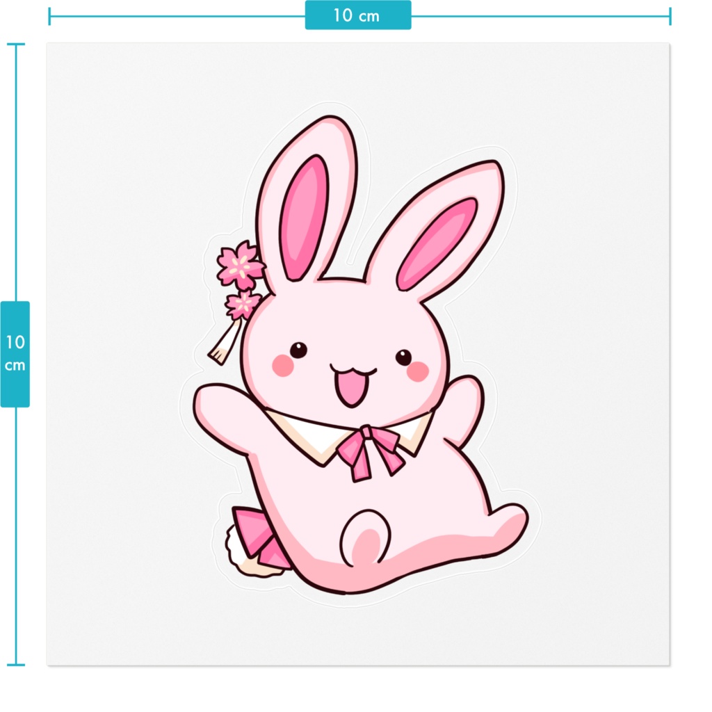 うさぎステッカー