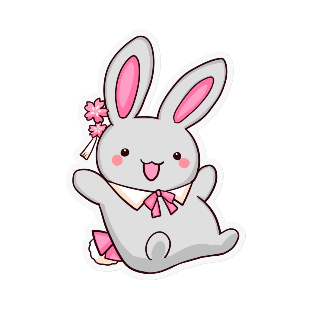 うさぎステッカー