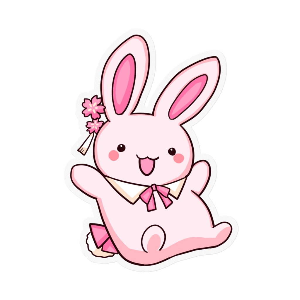 うさぎステッカー