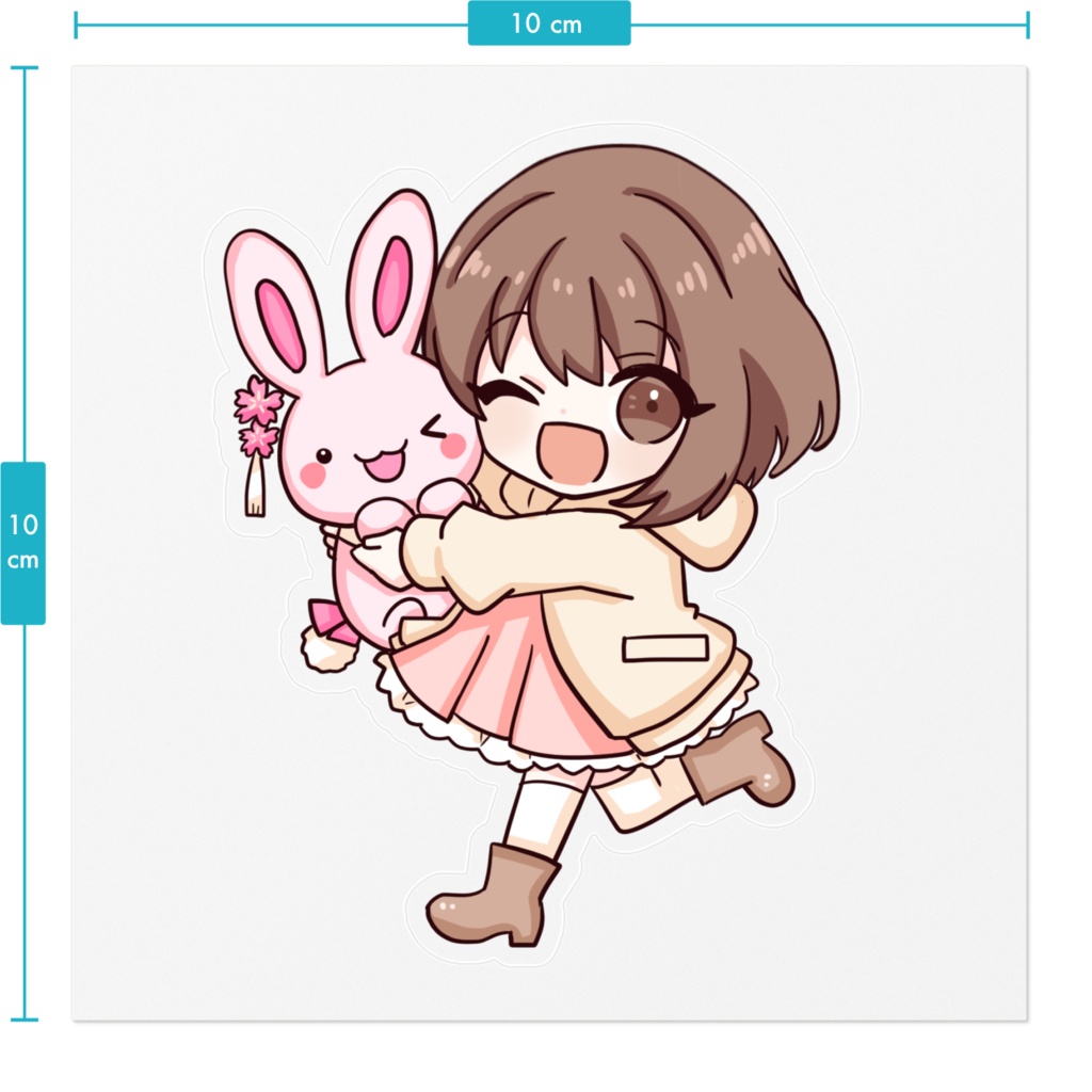 うさみおステッカー