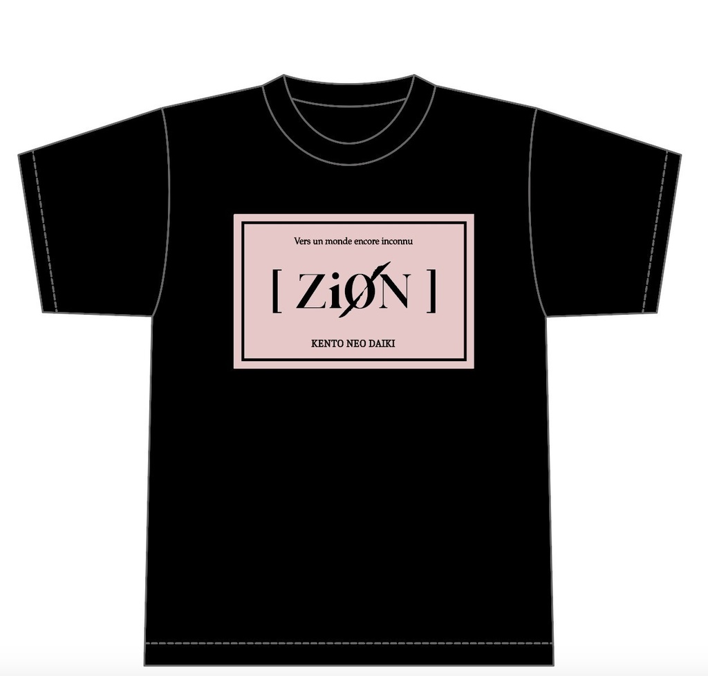 ZiONオリジナルTシャツ　ピンク