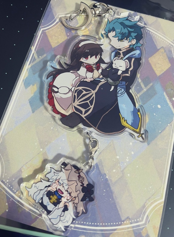 死者親子アクキー