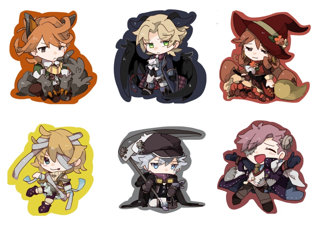 機械Ⅰハロウィンアクキー