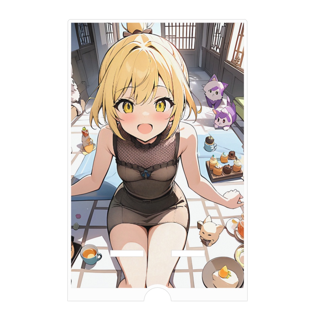 アクリルスマホスタンド