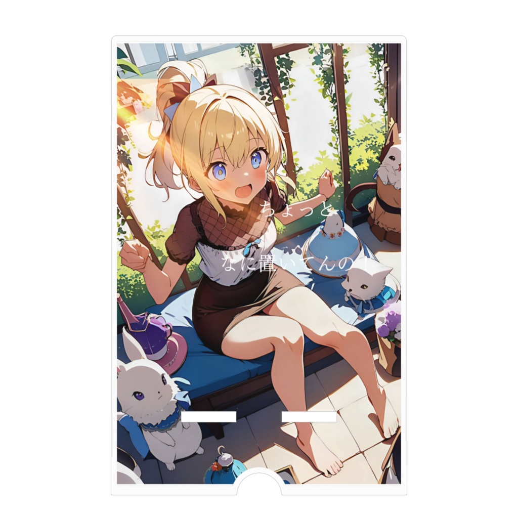 アクリルスマホスタンド